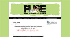 Desktop Screenshot of fusefest.org.uk